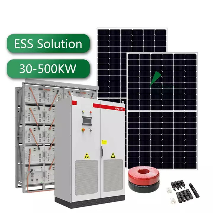 Πλήρες ηλιακό σύστημα συστημάτων 30KW εξαρτήσεων ηλιακού πλαισίου ηλιακών συστημάτων 30kW 150kW 300kW υβριδικό