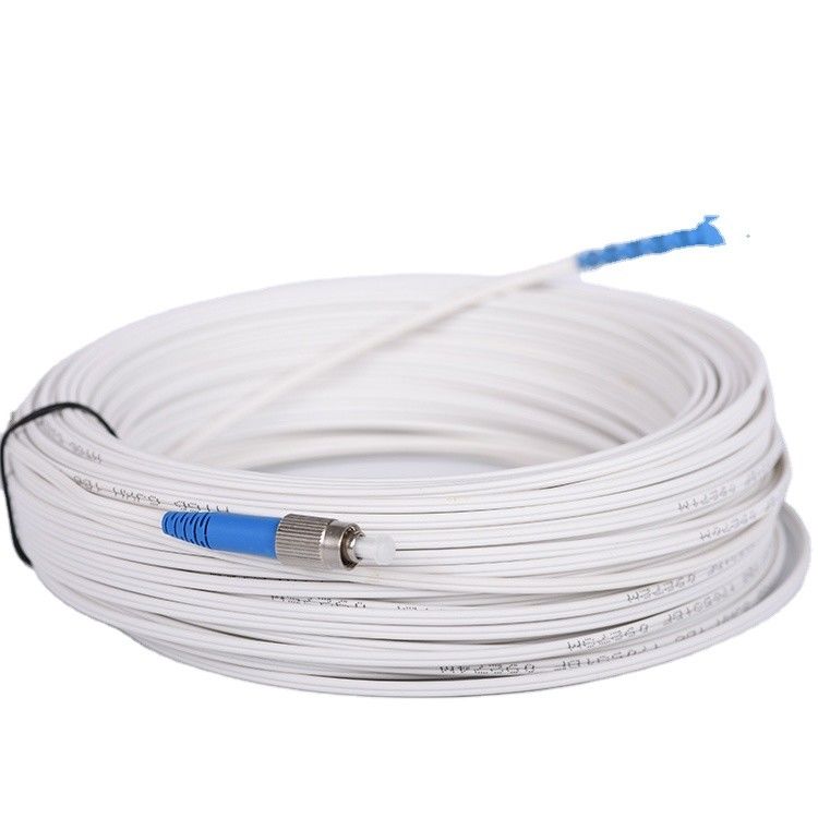 100M 1 χαλύβδινο σύρμα 8.5kg/km καλωδίων G657A FRP οπτικών ινών πυρήνων εσωτερικό υπαίθριο