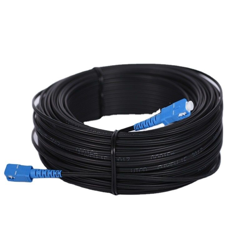 100M 1 χαλύβδινο σύρμα 8.5kg/km καλωδίων G657A FRP οπτικών ινών πυρήνων εσωτερικό υπαίθριο