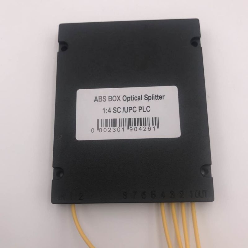 Θραύστης 1 PLC οπτικών ινών EPON GPON * χαμηλή απώλεια εισαγωγής 4 με το συνδετήρα