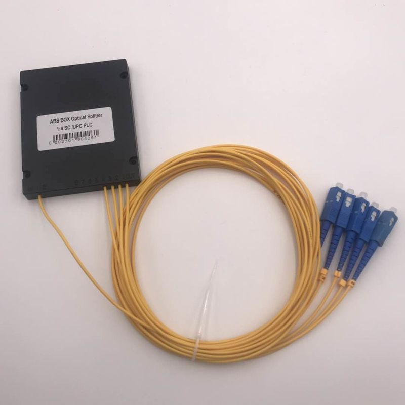 Θραύστης 1 PLC οπτικών ινών EPON GPON * χαμηλή απώλεια εισαγωγής 4 με το συνδετήρα