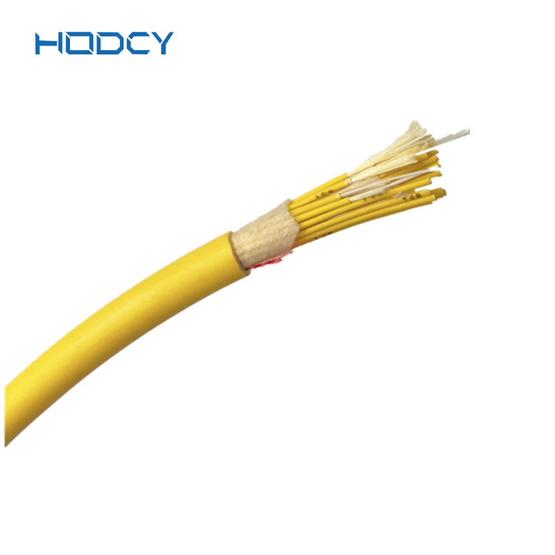OS2 SingleMode εσωτερική οπτικών ινών δομή σωλήνων 1-12cores καλωδίων GJFJV χαλαρή