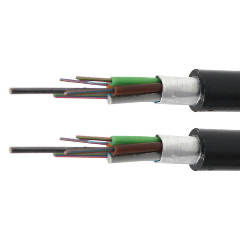 Θωρακισμένος ενιαίος πυρήνας 2-288 G652D 250μm καλωδίων GYTA οπτικών ινών τρόπου υπαίθριος