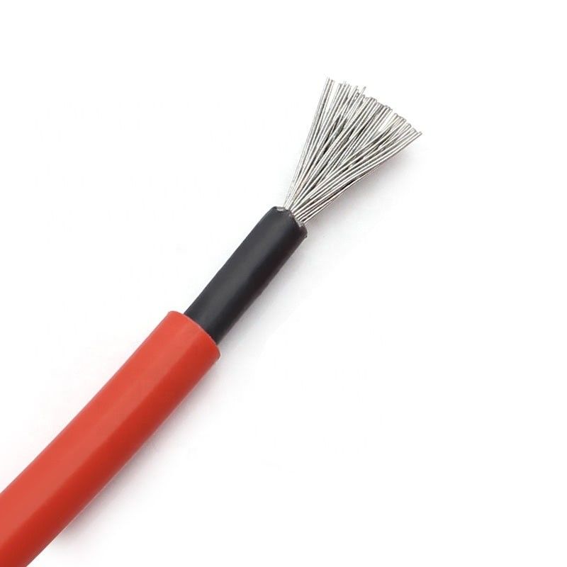 10mm2 ηλιακό μονωμένο XLPE τυλιγμένο PVC καλώδιο αγωγών χαλκού καλωδίων ενιαίο κονσερβοποιημένο πυρήνας