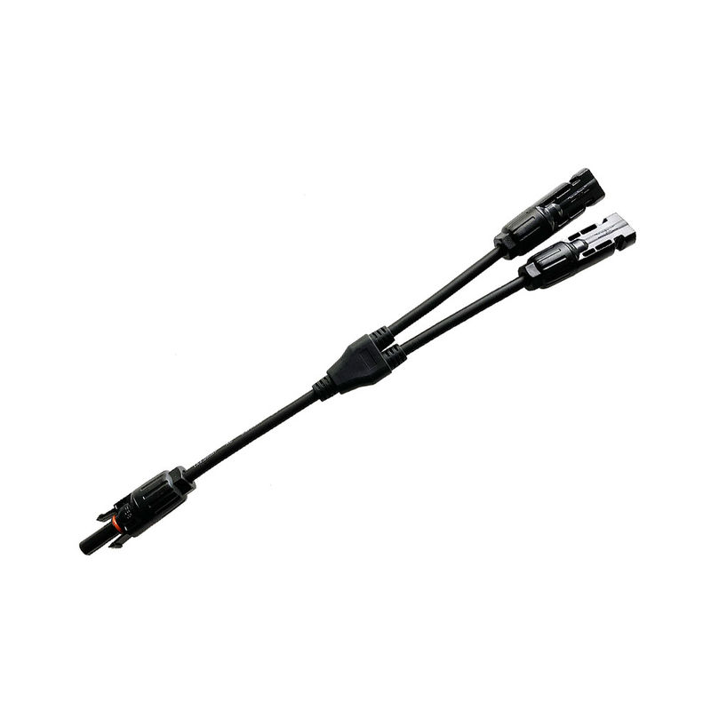 4 σε 1 MC4Y ηλιακό PV συνδετήρα 1pin καλωδίων συνδετήρων 30A ηλεκτρικό