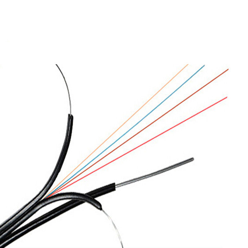 Υπαίθριο καλώδιο 2km οπτικών ινών πτώσης FTTH ενιαίος τρόπος τύπων G657A1 LSZH επίπεδος