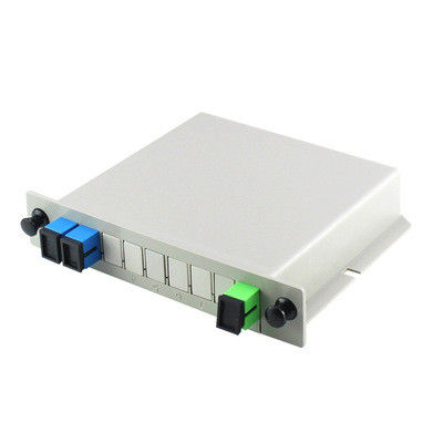 PLC θραυστών DIN 1X2 PLC οπτικών ινών Sc UPC για το δίκτυο FTTX/FTTH