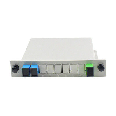 PLC θραυστών DIN 1X2 PLC οπτικών ινών Sc UPC για το δίκτυο FTTX/FTTH