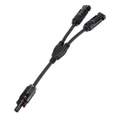 Άνδρα-γυναίκας ηλιακοί συνδετήρας PV/IP67 MC4 2 έως 1 συνδετήρας UL εγκεκριμένος
