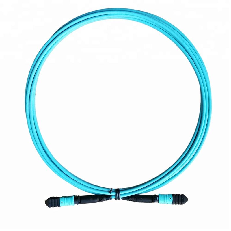 12 θηλυκό MPO καλώδιο 0.9mm 2.0mm 3.0mm πλεξίδων σκοινιού μπαλωμάτων οπτικών ινών ινών