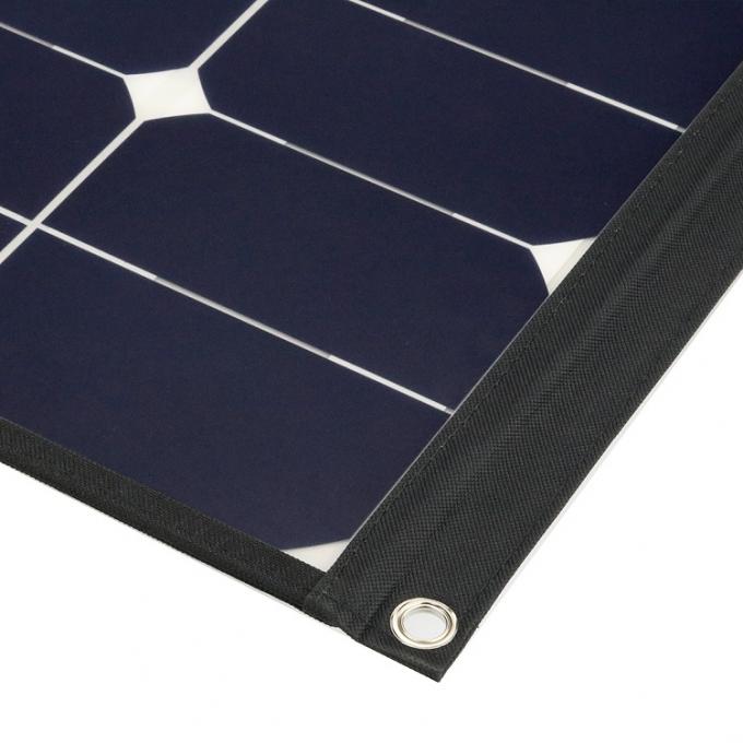 Νέο Monocrystalline ηλιακό πλαίσιο εγχώριων υπαίθριο 3 πτυχών 50W σχεδίου επαγγελματικό
