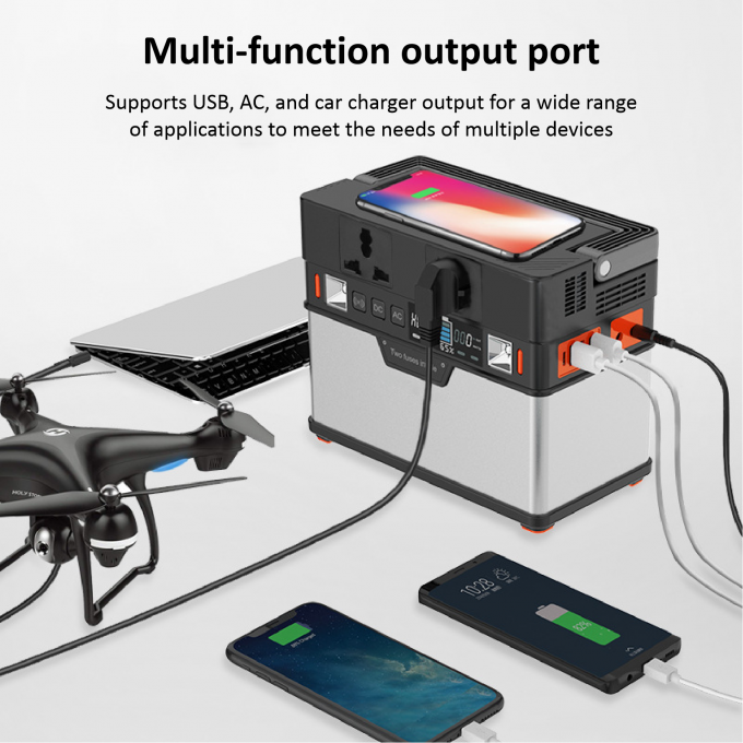 185200mAh φορητός σταθμός παραγωγής ηλεκτρικού ρεύματος μπαταριών 2