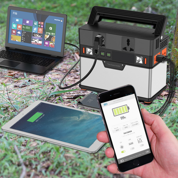 185200mAh φορητός σταθμός παραγωγής ηλεκτρικού ρεύματος μπαταριών 3